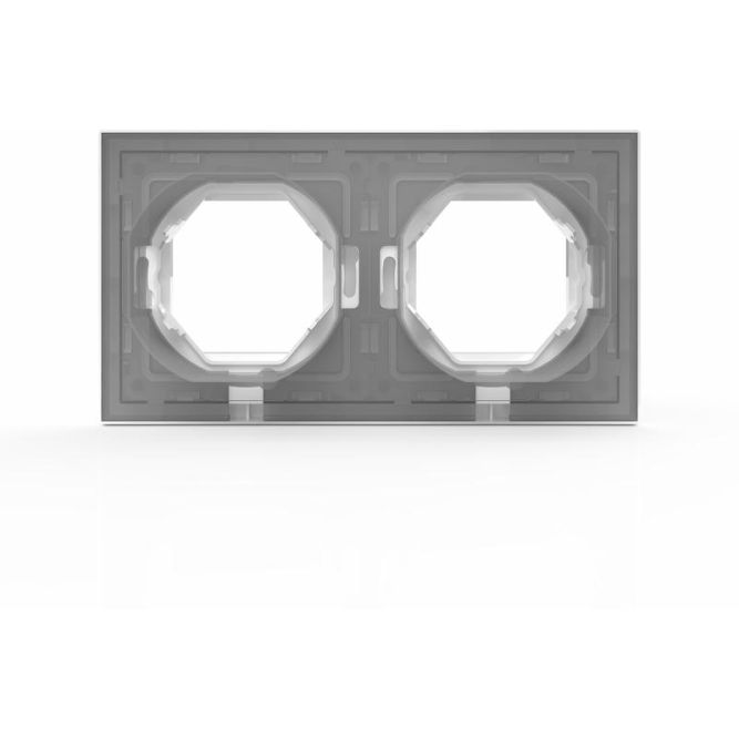 Рамка 2-м Pixel IP44 бел. TOKOV ELECTRIC TKE-PX-RM2-C01-IP44