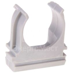 Клипса для трубы d16мм сер. Урал Пак АТ-50116-100