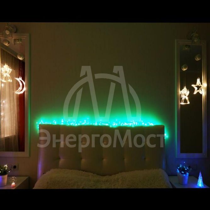 Фигура светодиод. &amp;quot;Звездочка&amp;quot; на присоске (батарейки 3хААА в компл.) 8LED 185х185х10мм тепло-бел. 1Вт 4.5В IP20 NEON-NIGHT 501-011