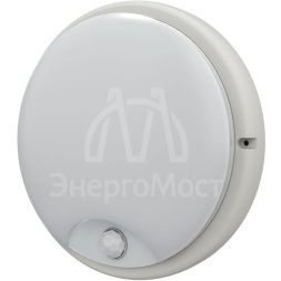 Светильник светодиодный ДПО 4100Д 12Вт 4000К IP54 круг бел. ИК ДД IEK LDPO0-4100D-12-4000-K01