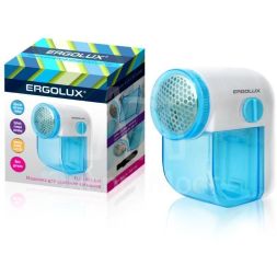 Машинка для удаления катышков ELX-LR01-C40 бел./голуб. (2хLR6(AA)) Ergolux 13136