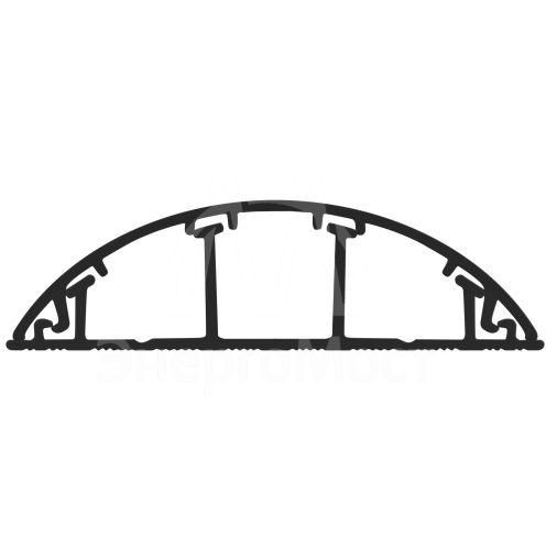 Кабель-канал 70х16 L2000 напольный черн. RAL 9004 KK-70-16-FB Эра Б0061693