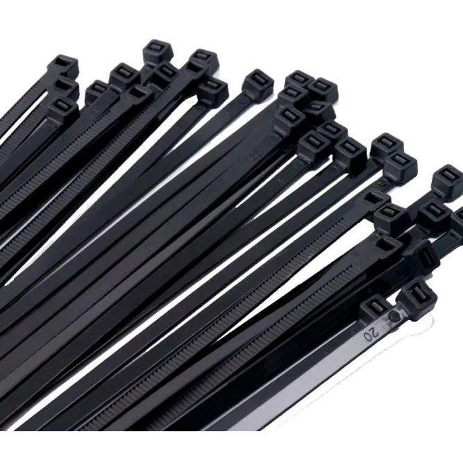 Хомут кабельный PCT 3.6х250-100BL PA6.6 (уп.100шт) JazzWay 5054516