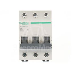 Выключатель автоматический 3п C 20А 6кА 400В City9 Set SE C9F36320