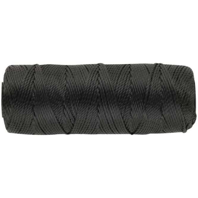 Нить крученая на катушке 1.1ммх100м 680 текс р/н=35кгс черн. FIT 68323