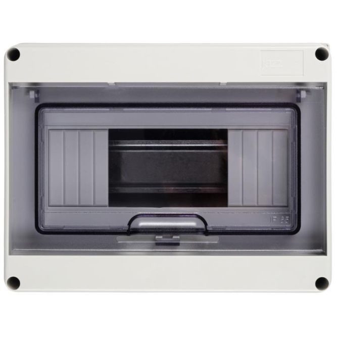 Бокс модульный накладной PDB/W 4008 GR (ЩРН-ПГ- 8) IP65 пластик. Pro JazzWay 5072060