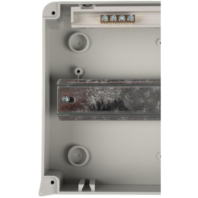 Бокс модульный накладной PDB/W 4008 GR (ЩРН-ПГ- 8) IP65 пластик. Pro JazzWay 5072060