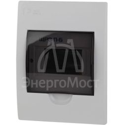 Бокс ЩРВ-П-6 мод. встраив. пластик IP41 SIMPLE NO-box_simple-plastic_6_flush ЭРА Б0041510