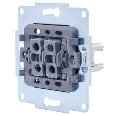 Механизм выключателя 2-кл. СП VESNA кремов. LEZARD 742-0388-101