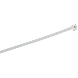 Хомут 2.5х100мм P6.6 самозатухающий бел. (уп.100шт) IEK UHH90-D025-100-100-K01