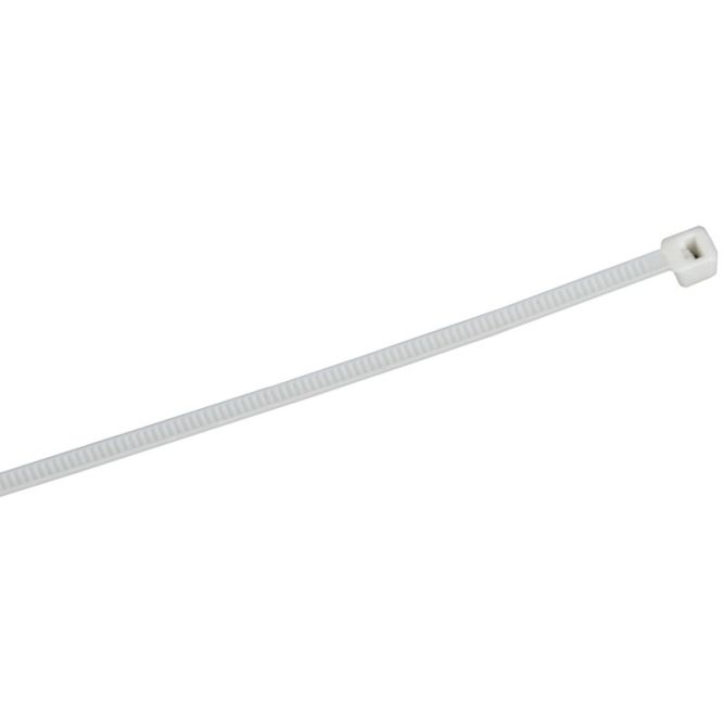Хомут 2.5х100мм P6.6 самозатухающий бел. (уп.100шт) IEK UHH90-D025-100-100-K01