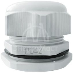 Ввод кабельный (сальник) PG-42 IP68 сер. TOKOV ELECTRIC TKE-PG-42-G