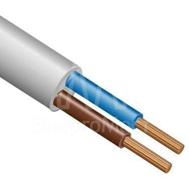 Провод ПВС 2х1 Б (бухта) (м) ЭлектрокабельНН M0000986