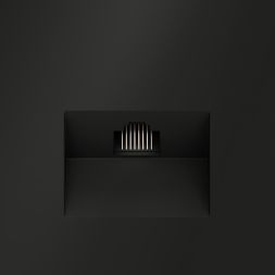 Розетка компьютерная 1-м СП S70 RJ45 кат.6 механизм черн. матов. Voltum VLS060108