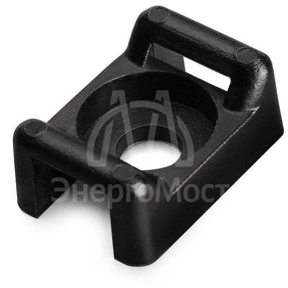 Площадка монтажная под винт ПМО 15х10 черн. (уп.100шт) Fortisflex 62452