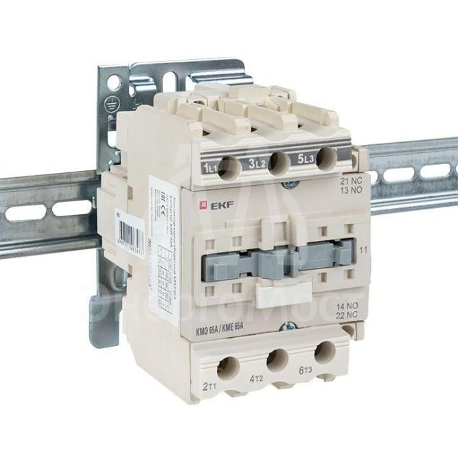 Контактор КМЭ 65А 220В NO+NC EKF ctr-s-65-220