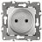 Механизм розетки 1-м СП Эра12 12-2105-03 16А IP20 16AX 250В 2P алюм. Эра Б0018256