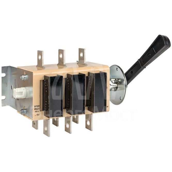 Выключатель-разъединитель ВР32У-37B71250 400А 2 напр. с дугогасит. камерами съемная лев./прав. рукоятка MAXima EKF uvr32-37b71250