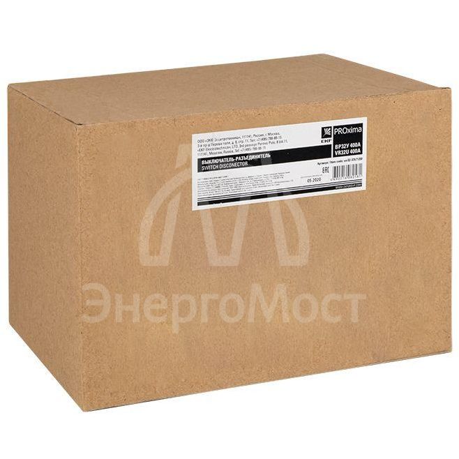 Выключатель-разъединитель ВР32У-37B71250 400А 2 напр. с дугогасит. камерами съемная лев./прав. рукоятка MAXima EKF uvr32-37b71250