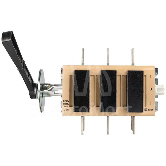 Выключатель-разъединитель ВР32У-37B71250 400А 2 напр. с дугогасит. камерами съемная лев./прав. рукоятка MAXima EKF uvr32-37b71250