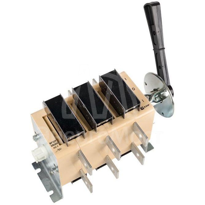 Выключатель-разъединитель ВР32У-37B71250 400А 2 напр. с дугогасит. камерами съемная лев./прав. рукоятка MAXima EKF uvr32-37b71250