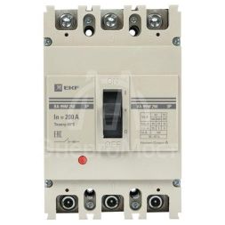 Выключатель автоматический 3п 250/200А 35кА ВА-99М PROxima EKF mccb99-250-200m