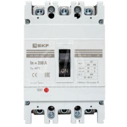 Выключатель автоматический 3п 250/200А 35кА ВА-99М PROxima EKF mccb99-250-200m
