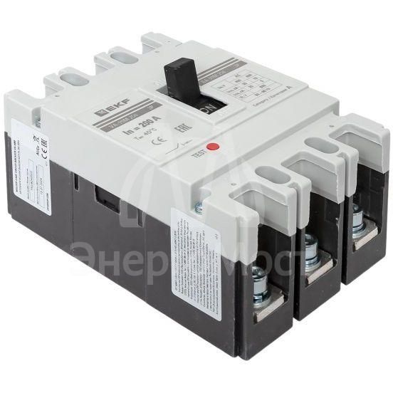 Выключатель автоматический 3п 250/200А 35кА ВА-99М PROxima EKF mccb99-250-200m