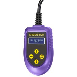 Тестер аккумуляторный Zing AL30 фиолет. Ermenrich 85690