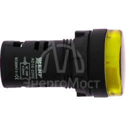 Матрица светодиодная AD16-22HS желт. EKF ledm-ad16-o