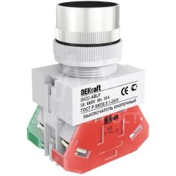 Кнопка ABLF-22 черн. ВК-22 SchE 25012DEK