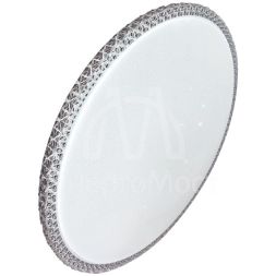 Светильник светодиодный Classic MYSTERY 48Вт 230В 4000К 3120Лм 390х76мм настенно-потолочный серебро КОСМОС KCMist48W_4000