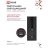 Светильник светодиодный NOTA P1565-30USB-BL 15Вт 6500К с подсветкой 3000К USB type C черн. IN HOME 4690612060187