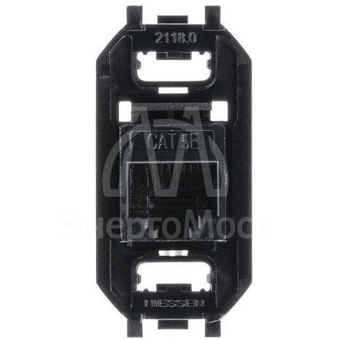 Разъем телекоммуникац. 8 конт. 5 кат. UTP тип RJ45 ABB 2CLA201850A1001