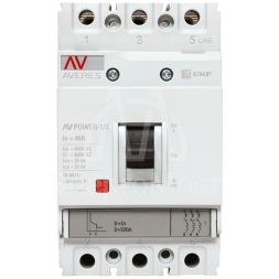 Выключатель автоматический 3п 40А 35кА AV POWER-1/3 TR AVERES EKF mccb-13-40-TR-av