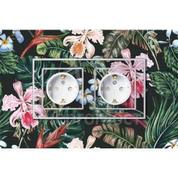 Механизм розетки 1-м СП AtlasDesign Art 16А IP20 с заземл. защ. шторки бел. SchE ATN200145