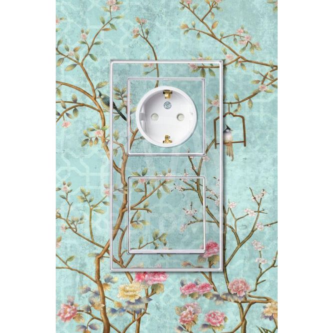 Механизм розетки 1-м СП AtlasDesign Art 16А IP20 с заземл. защ. шторки бел. SchE ATN200145