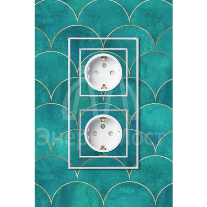 Механизм розетки 1-м СП AtlasDesign Art 16А IP20 с заземл. защ. шторки бел. SchE ATN200145