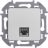 Розетка информационная RJ45 Inspiria CAT.6 UTP алюм. Leg 673832