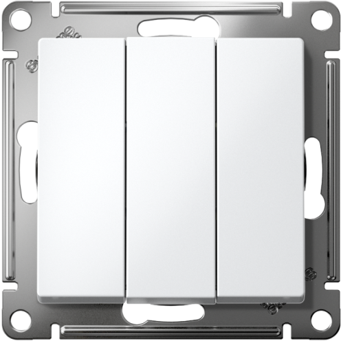 Выключатель 3-кл. AtlasDesign сх.1+1+1 10АХ механизм лотос SE ATN001331