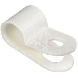 Скоба крепежная 5мм нейлон. бел. (уп.50шт) IEK USK11-05-050-K01