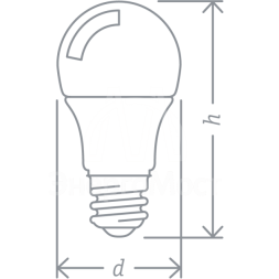 Лампа светодиодная 71 297 NLL-A60-12-230-4K-E27 (Standard) 12Вт грушевидная 4000К бел. E27 1000лм 176-264В Navigator 71297
