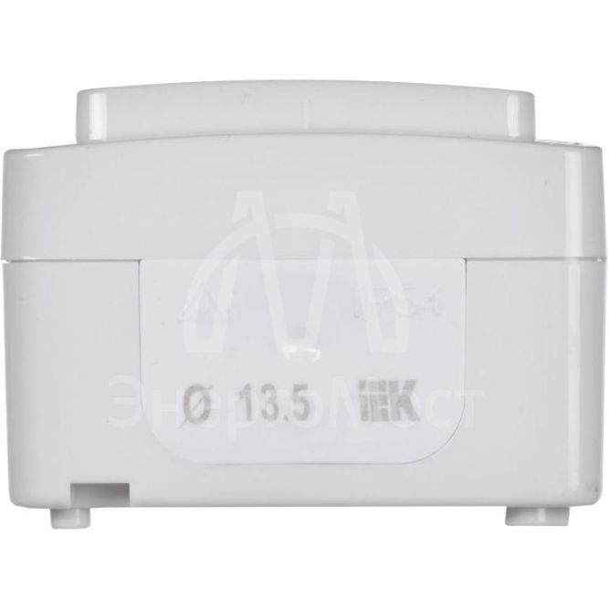 Выключатель 1-кл. ОП Гермес Plus 10А IP54 ВС20-1-0-ГПБ бел. IEK EVMP10-K01-10-54-EC