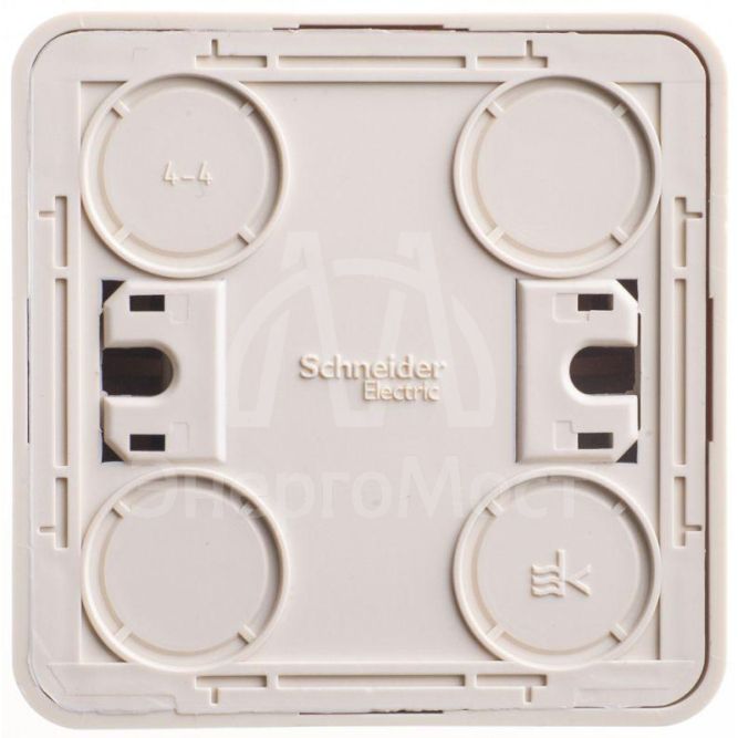 Выключатель 1-кл. ОП Этюд 10А IP20 крем. SchE BA10-001K