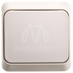 Выключатель 1-кл. ОП Этюд 10А IP20 крем. SchE BA10-001K