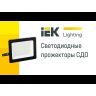 Прожектор светодиодный СДО 07-10Д 10Вт 6500К IP54 с датчиком движ. сер. IEK LPDO702-10-K03