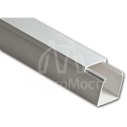 Кабель-канал 40х40 L2000 пластик бел. Ruvinil РКК-40х40