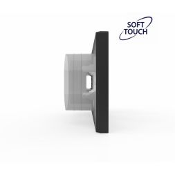 Рамка 2-м Pixel IP44 карбон TOKOV ELECTRIC TKE-PX-RM2-C14-IP44