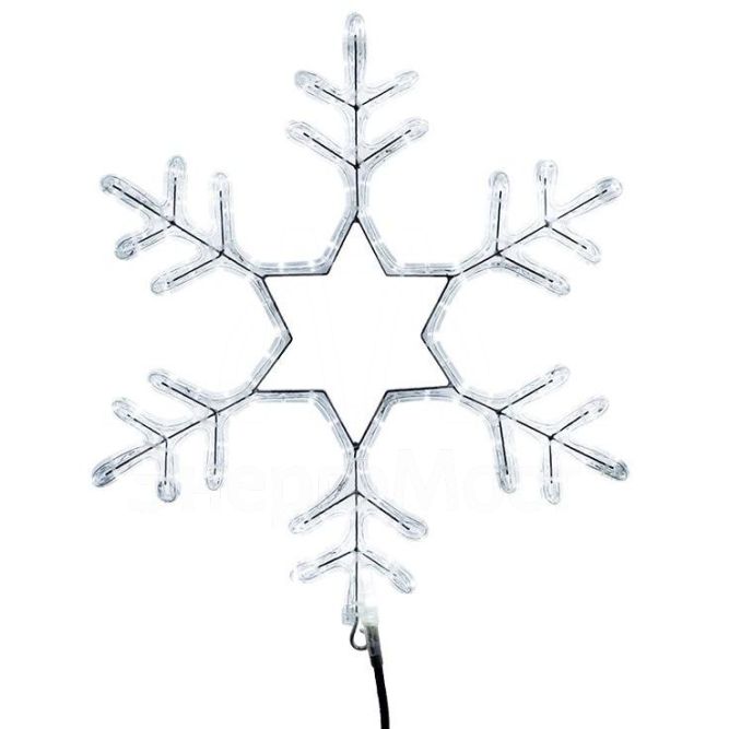 Фигура светодиод. &amp;quot;Снежинка&amp;quot; 45х38см бел. 9Вт 220В IP44 NEON-NIGHT 501-212-1