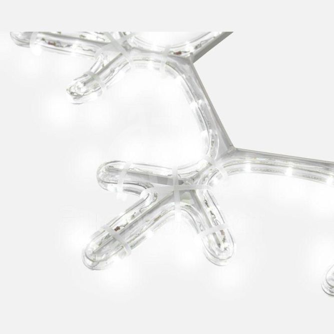 Фигура светодиод. &amp;quot;Снежинка&amp;quot; 45х38см бел. 9Вт 220В IP44 NEON-NIGHT 501-212-1